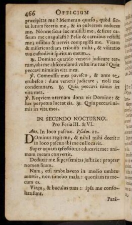 466-472, In Secundo Nocturno; ...