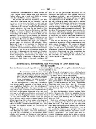 Alkoholismus, Schwachsinn und Vererbung in ihrer Bedeutung für die Schule