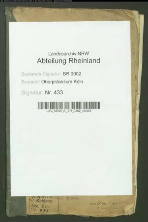 Das Manuskript Chronica regia Coloniensis und die Kloster -und Stiftsbibliotheken des ehemaligen Roerdepartements
