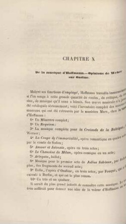 Chapitre X. De la musique d'Hoffmann ...