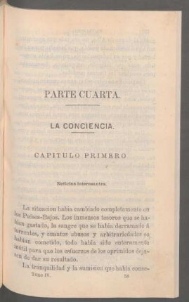 Capítulo primero. - Noticias interesantes.