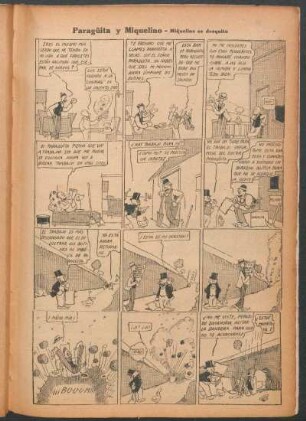 Paragüita y Miquelino. - [Cómic] : Miquelino se desquita