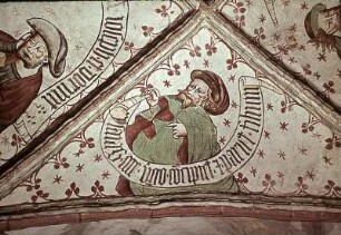Die heilige Veronika, Verkündigung und Geburt Christi sowie verschiedene Propheten