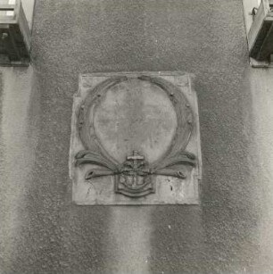 Gedenktafel (1795). Sandstein. Dresden-Söbrigen, Dorfplatz 11