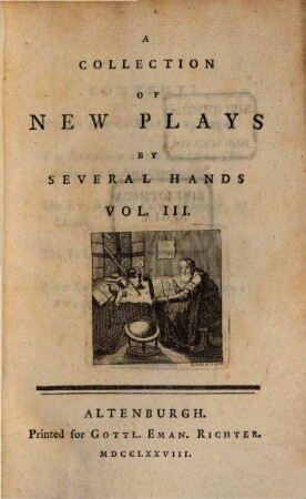 A Collection Of New Plays, 3