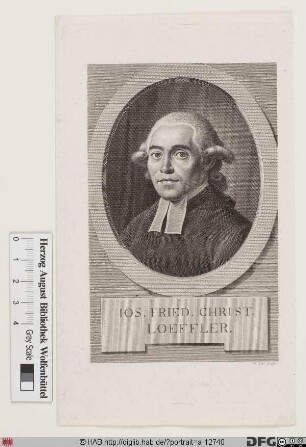 Bildnis Josias Friedrich Christian Löffler
