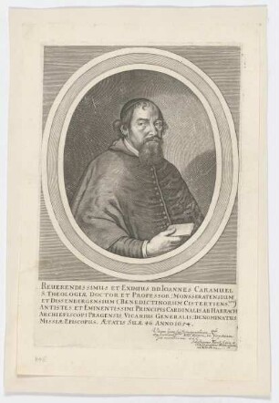 Bildnis des Ioannes Caramuel