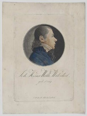 Bildnis des Joh. Heinr. Wilh. Witschel