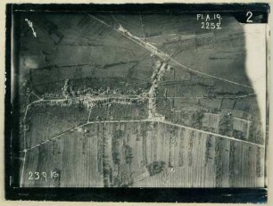 Foto der Ortschaft Fresnes-en-Woëvre (Luftbild)