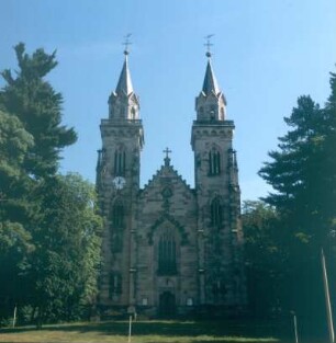 Sonneberg. Stadtkirche St. Peter. Ansicht von Westen