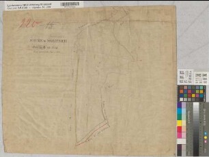 Departement de la Roer. Arrondissement d'Aix-la-Chapelle. Canton de Düren. Plan géométrique de la mairie de Merzenich. Terminé le 20. Octobre 1807