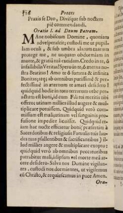516-519, Praxis se Deo, Divisque sub noctem pie commendandi