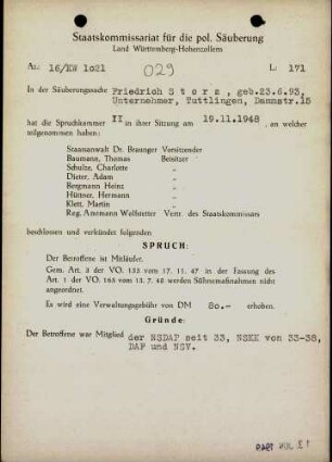 Storz, Friedrich