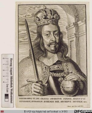 Bildnis Ferdinand III., römisch-deutscher Kaiser (reg. 1637-57)