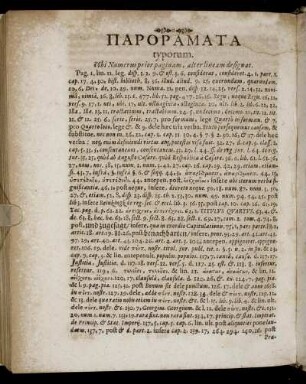 Παροραματα typorum.