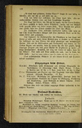 Eingegangen beim Ordner