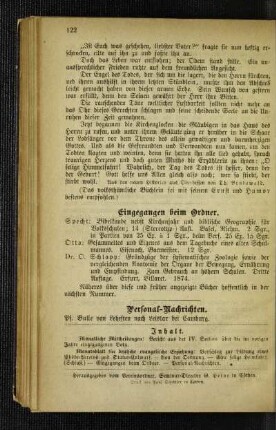 Eingegangen beim Ordner