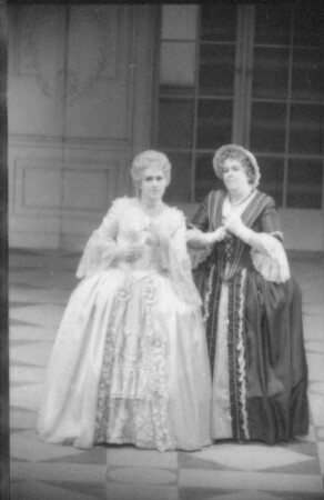 "Der Rosenkavalier" von Richard Strauss. Sächsische Staatsoper Dresden, November 1967