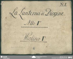 La Lanterna di Diogene - Mus.3258-F-503a