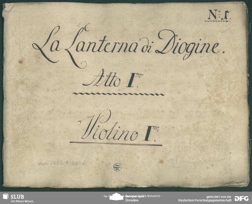 La Lanterna di Diogene - Mus.3258-F-503a
