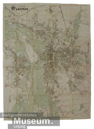 Beilage zum Adressbuch für Leipzig und seine Vororte 1915.