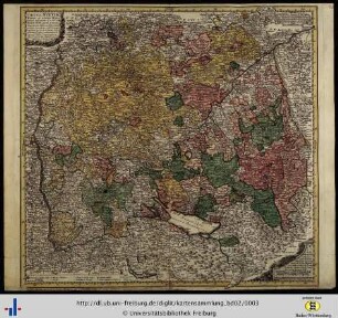 Circuli Sueviae mappa ...