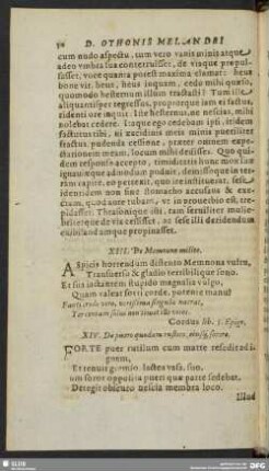 XIV. De puero quodam rustico, eiusq[ue] sorore