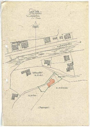 Gsaenger, Gustav; Ramsau bei Berchtesgaden (Bayern); Ev. Kirche - Lageplan
