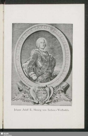 Johann Adolf II., Herzog von Sachsen-Weißenfels