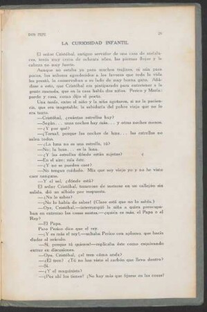 La curiosidad infantil