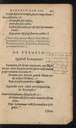 De Exemplo.