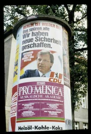 CDU-Plakat 13.9.84.