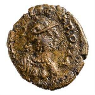 Münze, 10 Nummi, 526 - 534