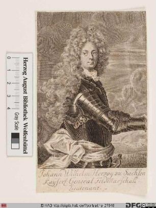 Bildnis Johann Wilhelm, Prinz von Sachsen-Gotha
