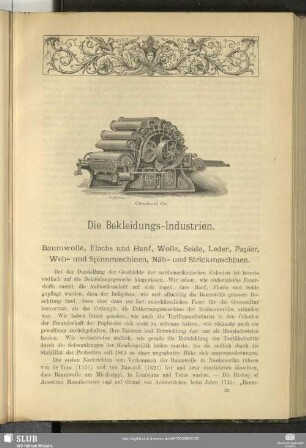 Die Bekleidungs-Industrien