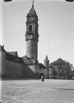 Bautzen. Blick auf den Reichenturm