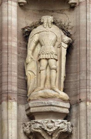 Evangelische Pfarrkirche Sankt Martin — Figur