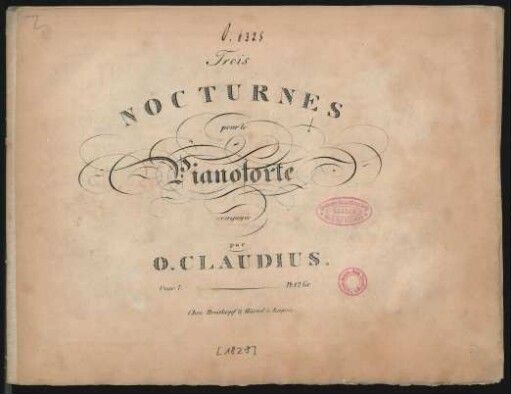 Trois Nocturnes pour le Pianoforte Oeuv. 7.