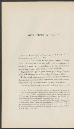 Guillermo Brown