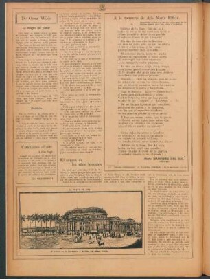 La Plata en 1888 - [Ilustración]