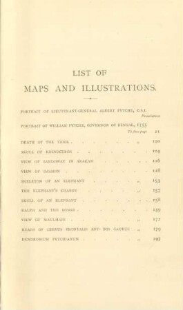 List of maps and illustrations