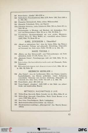 Mittwoch, nachmittags 13 Uhr (Nr. 161-360)