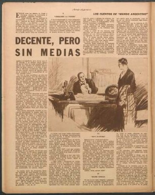 Decente, pero sin medias : Los cuentos de Mundo Argentino