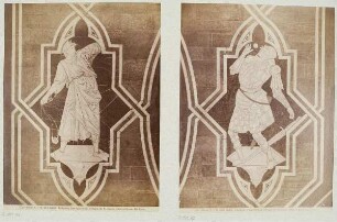 Domenico di Niccolò del Coro: David und Goliath, Detail des Fußbodens im Dom von Siena