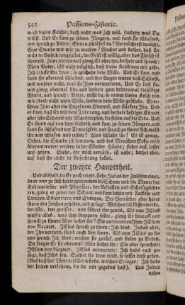 542-549, Der zweyte und dritte Haupttheil