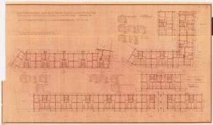 Siedlung Attilahöhe, Berlin-Tempelhof: Tankredstraße, Alboinstraße, Attilastraße: Grundriss 1. und 2.OG