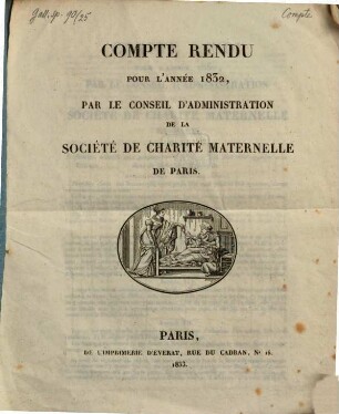 Compte rendu : pour l'année. 1832 (1833)