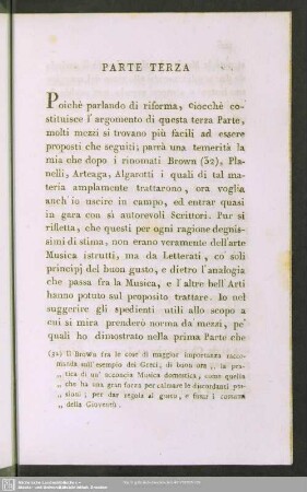 Parte Terza