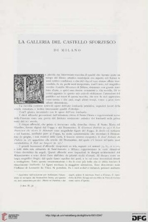 4: La galleria del Castello Sforzesco di Milano