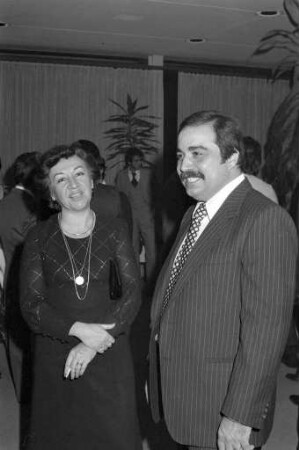 Empfang des neuen türkischen Generalkonsuls in Karlsruhe, Ergun Sav, im Casino-Restaurant des Bundesverfassungsgerichts